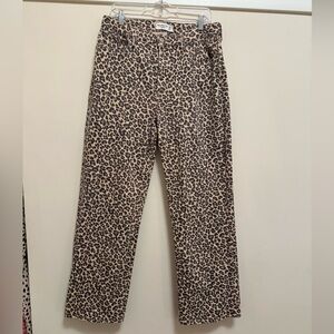 A&F - Curve love 90s relaxed high rise jean - leopard - 12